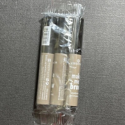 3x ESSENCE MAKE ME BROW EYEBROW GEL MASCARA #01 Blondy Brows - Image 1 of 4