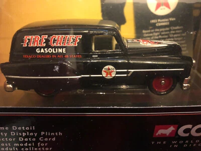 Corgi Texaco Showcase Series Diecast Pontiac Van Texaco Fire Chief Gasoline 1/64 - Image 1 of 4