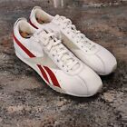 Reebok Classic Leather UK Red White Grey - Mens Sz 9.5 - Athletic Shoes Sneakers