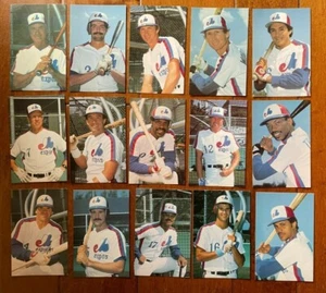 1984 Montreal Expos Player post cards team issue, Rose, Carter, Dawson, Raines - Picture 1 of 7