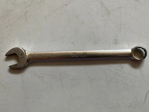 SNAP-ON TOOLS 3/8" SAE 12 POINT SHORT LENGTH CHROME COMBO WRENCH OEX120B - Picture 1 of 2