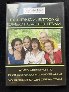 Julie Anne Jones Building a Strong Direct Marketing Sales Team CD's - Picture 1 of 2