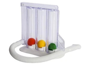 Breathing Exercise Device for Lungs, Incentive Spirometer - Three Ball - Picture 1 of 5