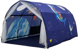 Kinder Tunnel Mit Netzvorhang Für Hochbett Halbhochbett Etagenbett Breite 100Cm - Bild 1 von 4