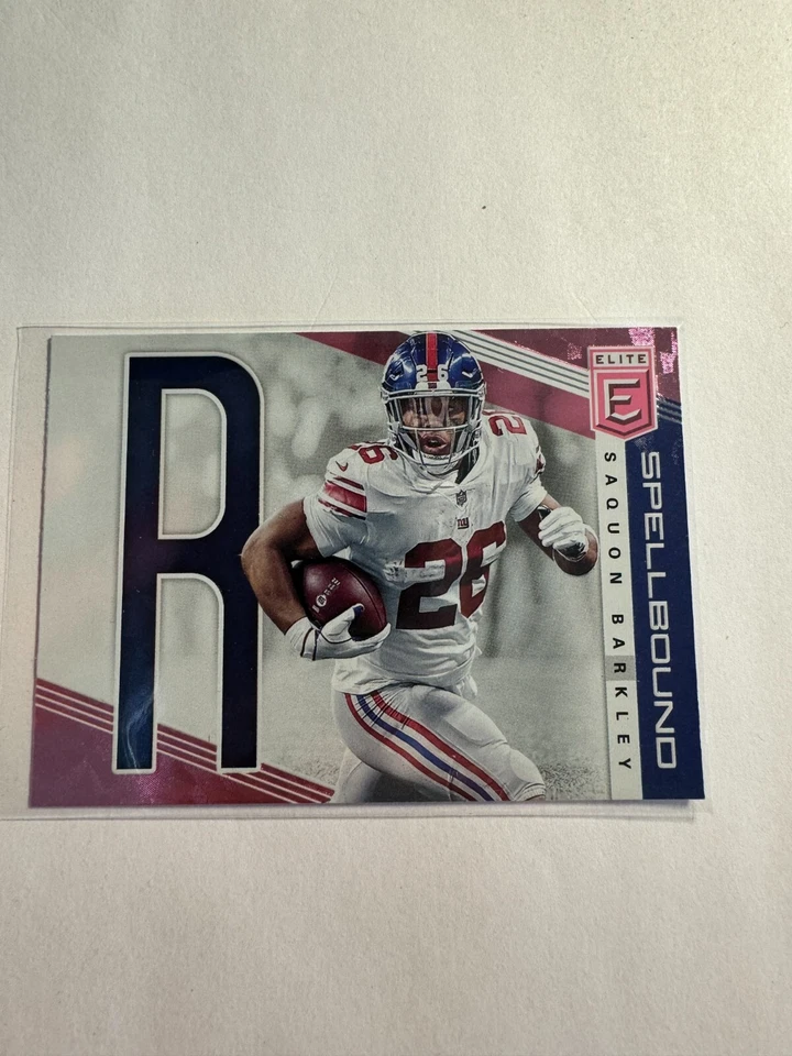 K138,159 - 2019 Elite Spellbound Pink #36 Saquon Barkley - Image 1 of 1