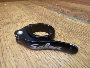 SALSA 34.9 QUICK RELEASE SEAT POST / PILLAR COLLAR CLAMP - BLACK - Picture 1 of 4