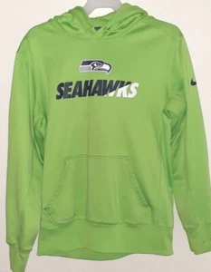 NFL Seattle Seahawks Nike Therma-Fit Sideline Pullover Hoodie Jacket Men's Large - Picture 1 of 8