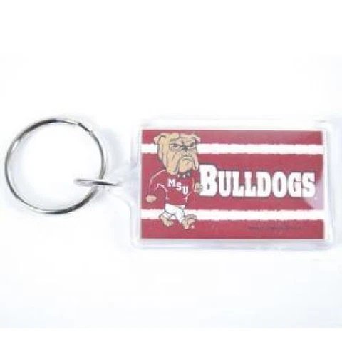 Mississippi State Bulldogs Acrylic Key Ring Cover