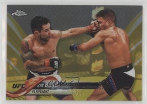 2018 Topps Chrome UFC Gold Refractor /50 Ray Borg #10