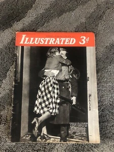 Illustrated January 13 1940 Wartime Sweethearts RAF Bomber Command Ww2 WWII - Imagen 1 de 18