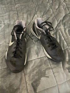 Mujer EE. UU. Talla 9.5 Nike Volley Zoom Hyperspike Negro/Gris Flywire V - Imagen 1 de 5