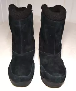 Sorel Womens Waterfall Thinsulate Lined Winter Snow Boot NL1964-010 Black Size 8 - Picture 1 of 11