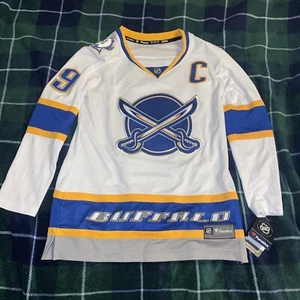 NWT Fanatics NHL Buffalo Sabres #9 Eichel Jersey M WMNS - Picture 1 of 6