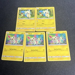 Plusle 33/73 Minun 34/73 Leuchtende Legenden Pokemon Karte Non-Holo 5 - Bild 1 von 5