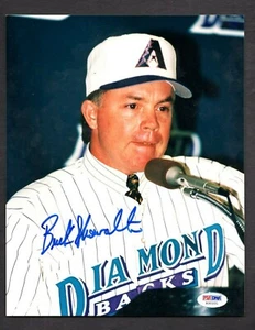 Buck Showalter Signed 8 x 10 Photo PSA/DNA Arizona Diamondbacks SHIPPING IS FREE - Picture 1 of 2