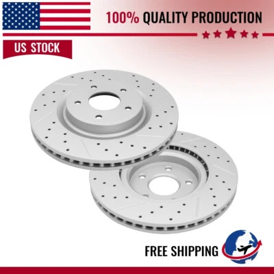 Front Brake Rotors for 2014 2015 2016- 2020 Infiniti QX60 JX35 Pathfinder Murano - Image 1 of 4