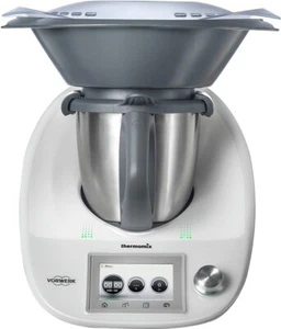 Thermomix TM5 mit Rezepte-Chip, Varoma, Cook-Key und Gleitbrett - Bild 1 von 1