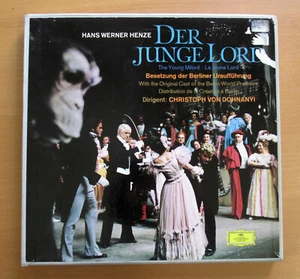 DG 139 257/59 Hans Werner Henze Der Junge Lord Von Dohnanyi 3LP Tulip Stereo - Picture 1 of 4