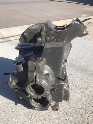 Early 1950s vw Volkswagen Beetle bug engine motor block Matching Halves #2044786 - Image 1 of 4