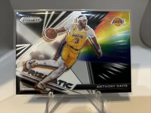 2021-22 Panini Prizm Anthony Davis LA Lakers PRIZMATIC INSERT #21 - Picture 1 of 2