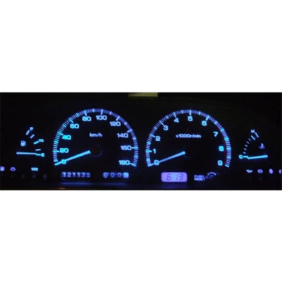 Nuevo kit de bombilla LED de calibre azul duradero para Nissan 240sx s13 1989-1994 Foto 1 de 2