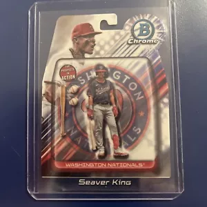 2024 Bowman Draft Chrome - Seaver King (RC) Prospects In Action #BIA-8 - Picture 1 of 2