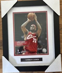 LeBron James CLEVELAND CAVALIERS Youngest to 11000 8x10 Photofile Photo Framed - Picture 1 of 2