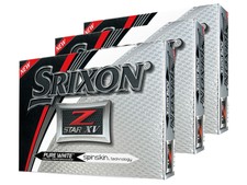 Srixon Z Star XV 2017 3 Dozen Golf Balls - White