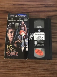 No Place to Hide (VHS, 1993) Kris Kristofferson, Drew Barrymore Martin Landau - Picture 1 of 8