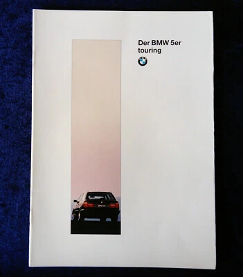BMW 5 Series E34 Touring Brochure, 2.1995, 518i 520i 525i 530i 540i 525td 525 tds - Image 1 of 4