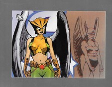 DC Legacy 2007 Rittenhouse GOLD Parallel Base Card 17 Hawkgirl
