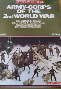l'armata rossa : neve e sangue atlantic 1/72 scatola libro - Imagen 1 de 3