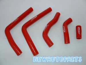 RED Silicone Radiator Hose For 2005-2008 HONDA CR125 CR 125 2006 2007 2008 Kit - Bild 1 von 6