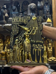 Ancient Egyptian Palette Artifacts Amun Ra God of The Air Egyptian Pharaonic BC - Picture 1 of 9