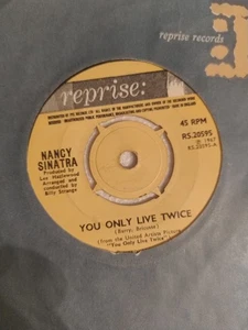 Nancy Sinatra – You Only Live Twice 7" Single - Imagen 1 de 2
