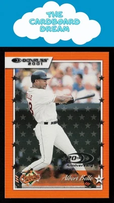 Albert Belle 2001 Donruss #56 Baltimore Orioles Baseball Card - Image 1 of 2
