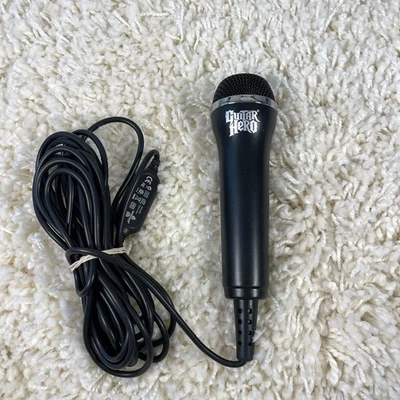 Guitar Hero Rock Band Micrófono Xbox 360 PS3 Wii Negro Logitech E-UR20 Foto 1 de 3