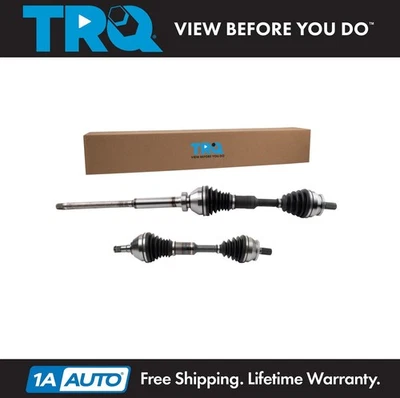 TRQ Front CV Axle Shaft Set For 2003-2005 Volvo XC90 Foto 1 de 4