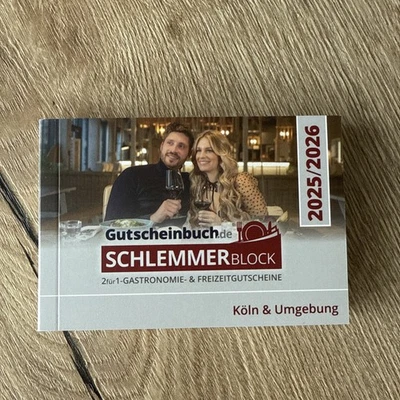 Schlemmerblock Köln 2025/2026 NEU - Bild 1 von 2