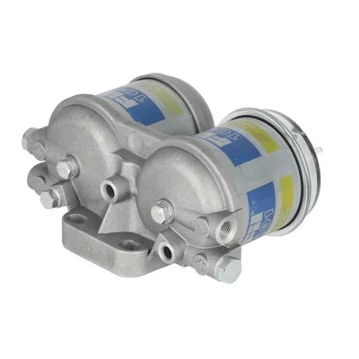 Diesel Fuel Filter Assembly - CAV type Double Filter 1/2" Ports - Image 1 of 4