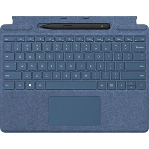 Clavier Microsoft Surface Pro Signature avec stylet Surface Slim 2 ; saphir - Ope - Photo 1/10