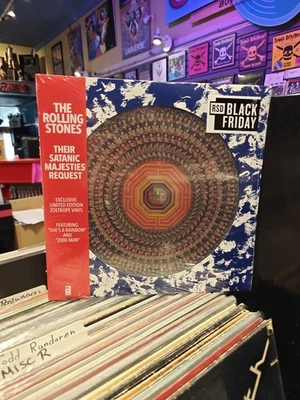 Rolling Stones Their Satanic Majesties Request ZOETROPE Record Store BF 2025 - Image 1 of 4