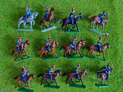 Esci  218 Polisch Lancers – French Cavalry bemalt 1:72 Figuren - Bild 1 von 2