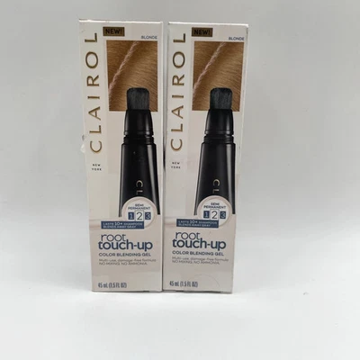 Gel mezclador de color de cabello semipermanente retoque raíz Clairol, rubio, paquete de 2 Foto 1 de 4