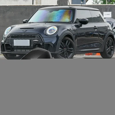 Cubierta de espejo retrovisor lateral negra con luz para MINI Cooper F54 F55 F56 F57 F60 20-23 Foto 1 de 4