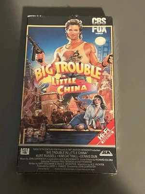 Big Trouble In Little China 1987 VHS Factory Sealed CbsFox - Image 1 of 4