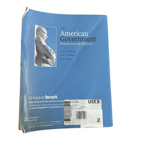American Government Institutions & Policies 14E Cengage | Used Textbook - Picture 1 of 5