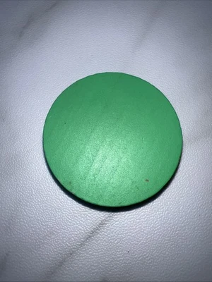 Green Wooden Replacement Coin ONLY 1 for Lovevery Drop and Match Dot Catcher - Image 1 of 4