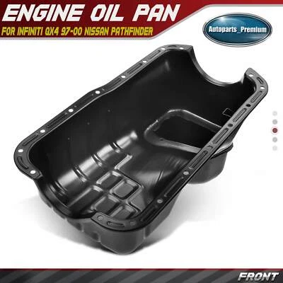 Cacerola de aceite del motor para Infiniti QX4 1997-2000 Nissan Pathfinder 1996-2000 V6 3,3 L Foto 1 de 4