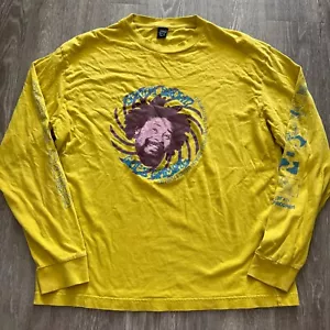 Danny Brown X Goes Gaming Brain Dead Graphic T-Shirt - Größe M Gelb Langarm - Bild 1 von 6